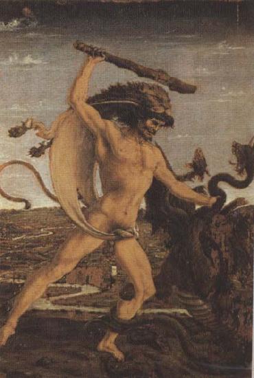 Sandro Botticelli ANtonio del Pollaiolo Hercules and the Hydra Germany oil painting art